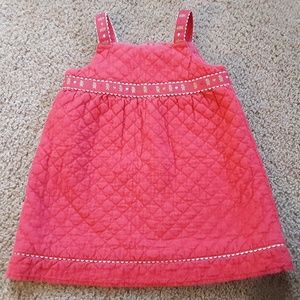 Gymboree Gingerbread Girl Pink Jumper Dress 2T
